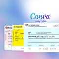 Canva Template - Malaysian Bank Mock Cheque