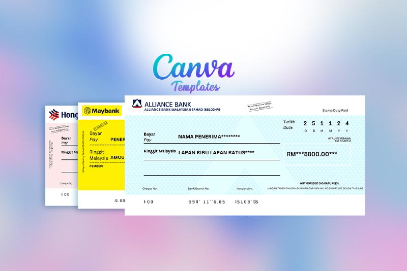 Featured image of post Canva Template - Malaysian Bank Mock Cheque